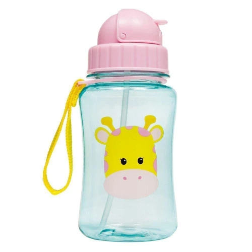 GARRAFINHA COM CANUDO BUBA ANIMAL FUN GIRAFA 08982