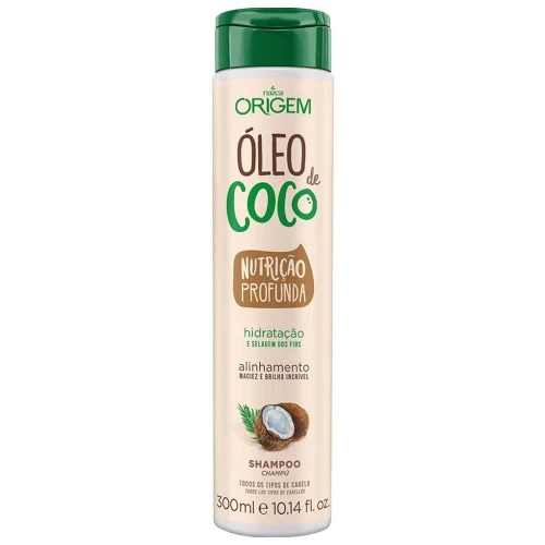 SH ORIGEM 300ML ÓLEO COCO