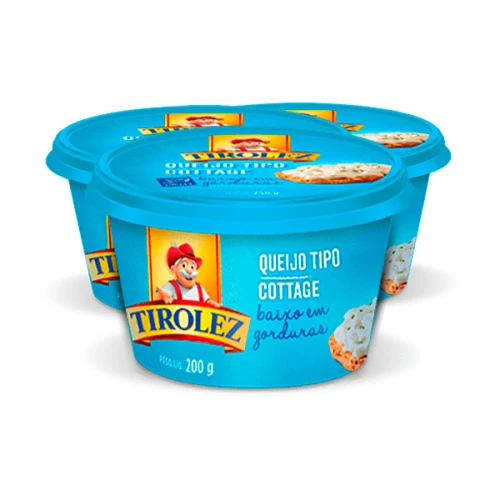 QUEIJO COTTAGE TIROLEZ POTE 200G