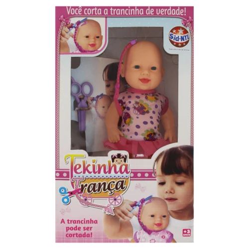 BONECA TEKINHA TRANÇA SID NYL