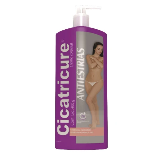 CREME CORPORAL CICATRICURE ANTIESTRIAS 400G
