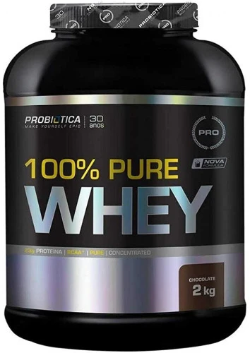 100% PURE WHEY PROTEIN PROBIOTICA 2 KG