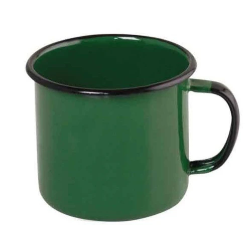 CANECA ESMALTEVDE METALOU 360ML