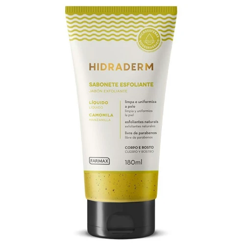 SABONETE LÍQUIDO ESFOLIANTE CAMOMILA HIDRADERM