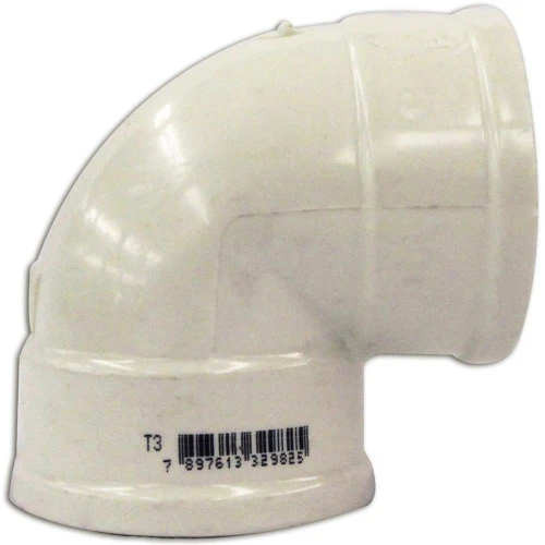 JOELHO 90° PARA ESGOTO 40MM BRANCO