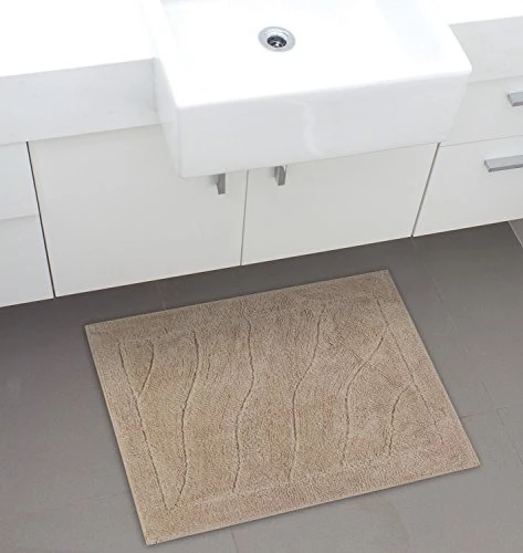 TAPETE JOLITEX ALGODÃO 50X70CM AGRA BEGE