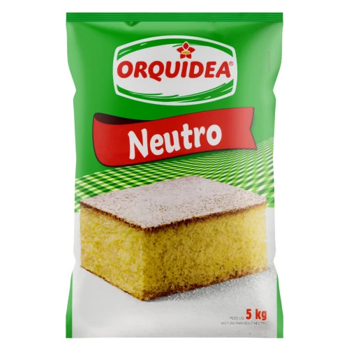 MISTURA PARA BOLO NEUTRO ORQUÍDEA PACOTE 5KG