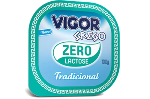 IOGURTE DESNATADO GREGO ZERO LACTOSE VIGOR POTE 100G