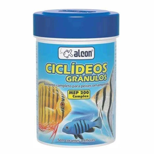 RAÇÃO PARA PEIXES CICLÍDEOS GRANULOS ALCON 55G