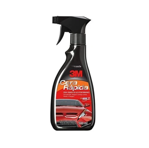 CERA AUTOMOTIVA LÍQUIDA RÁPIDA 500ML 3M