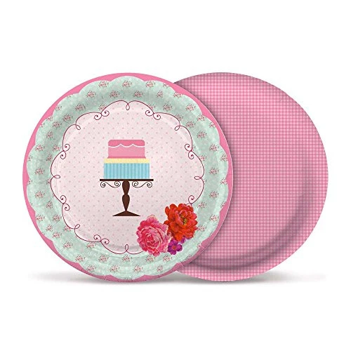 PRATO REDONDO CROMUS 21CM PATISSERIE COM 8