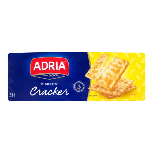 BISCOITO CRACKER ADRIA PACOTE 200G