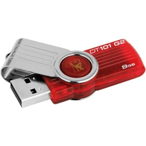 PEN DRIVE KINGSTON 8GB DT 101 G2 VERMELHO