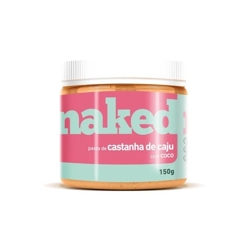 PASTA DE CAST DE CAJU COM COCO NAKED NUTS 150GG
