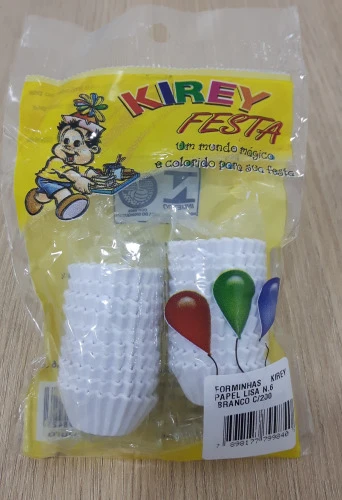 FORMINHA PAPEL KIREY LISA BRANCA N 6 COM 200