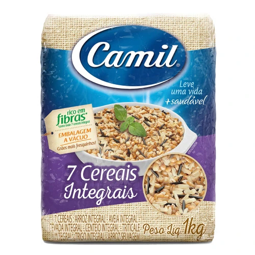 ARROZ CAMIL 1KG 7 CEREAIS