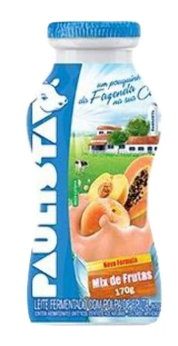 LEITE FERMENTO PAULISTA MIX FRUTAS