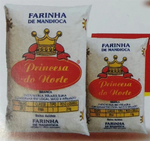 FARINHA DE MANDIOCA PRINCESA DO NORTE 1KG