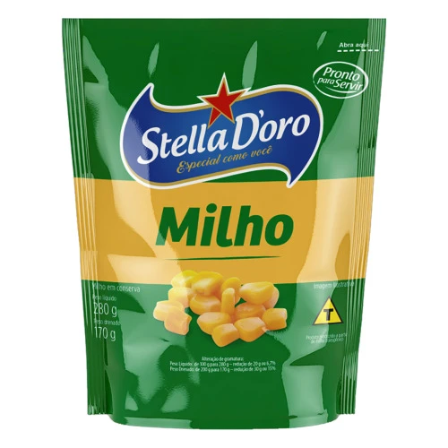MILHO VERDE EM CONSERVA STELLA DORO SACHÊ 170G