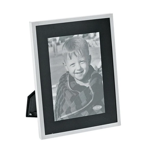 PORTA RETRATO BTC 13X18CM ALUMÍNIO NATURAL FD PTO