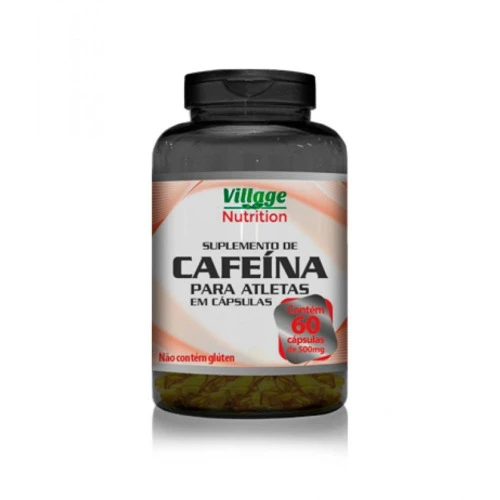CAFEINA 210MG 60CAPS VILLAGGE NUTRITION VILA ERVAS