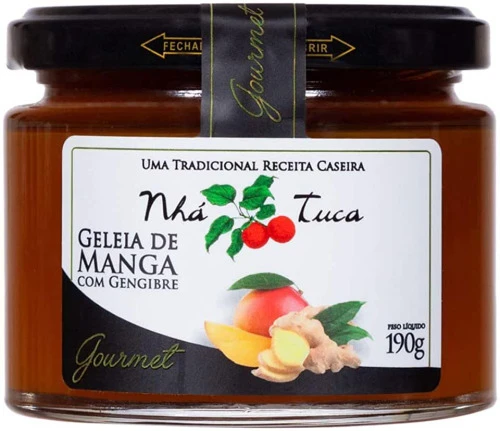 GELÉIA NHA TUCA MANGA COM GENGIBRE 190G