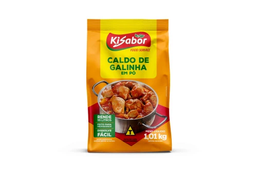 CALDO EM PÓ KISABOR 1KG GALINHA