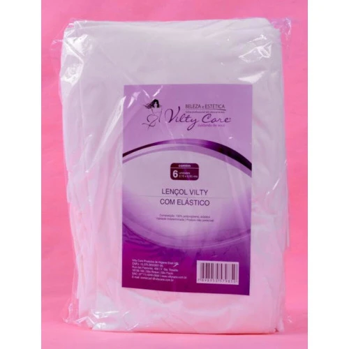 VILTY CARE LENCOL COM ELASTICO 2 15X0 90CM COM 6