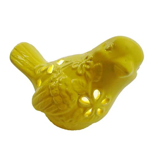 PASSARO VAZADO FLOR COM LED CORES DIV BRASCONTINENTAL