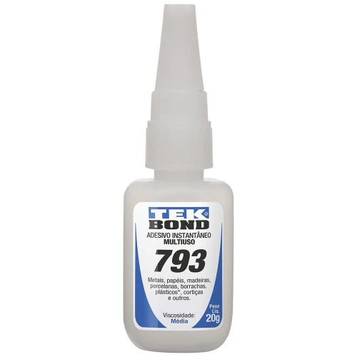 COLA INSTANTÂNEA MULTIUSO 793 20G INCOLOR