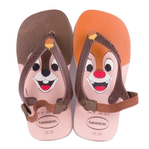 HAVAIANAS BABY DISNEY CLASS 21 BEGE CAFÉ 2201 PAR