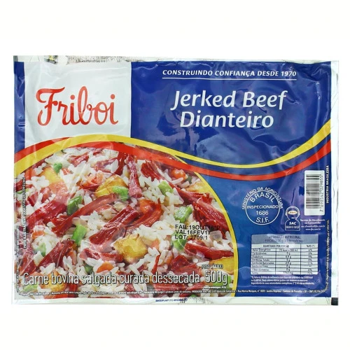 CHARQUE FRIBOI 500G DIANTEIRO