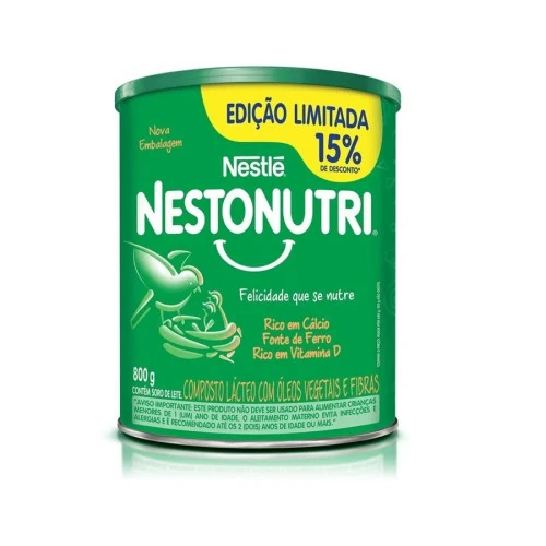 COMPOSTO LÁCTEO NESTONUTRI 800G 15% DE DESCONTO EDIÇÃO LIMITADA