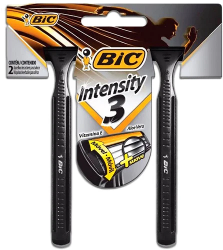 APARELHO BARBEAR BIC INTENSITY 3 UNIT