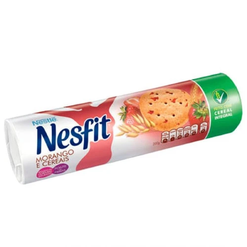 BISCOITO NESTLÉ NESFIT MORANGO E CEREAIS 200G