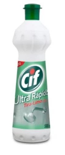LIMPADOR CIF ULTRA RÁPIDO TIRA LIMO COM CLORO SPRAY 500ML