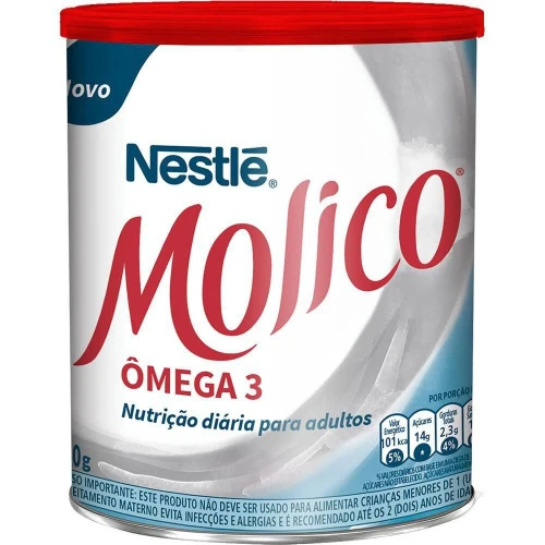 LEITE EM PÓ MOLICO OMEGA 3 260G