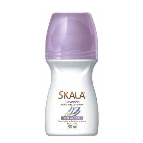 DESODORANTE ROLL ON SKALA 60ML FEMININO LAVANDA UNIT