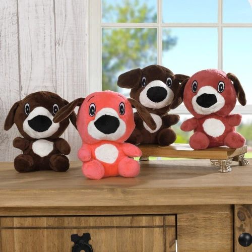 KIT 4 BICHINHO DE PELUCIA PET CACHORRINHO MEU PET 2798257