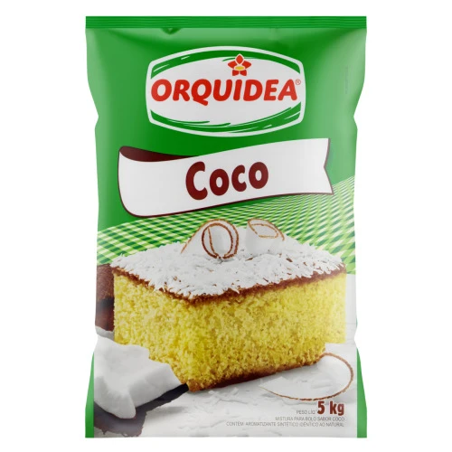 MISTURA PARA BOLO COCO ORQUÍDEA PACOTE 5KG