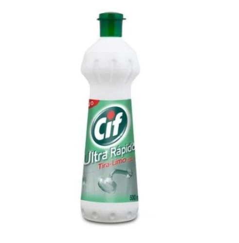 CIF ULTRA RAPIDO 500ML TIRA LIMO COM CLORO