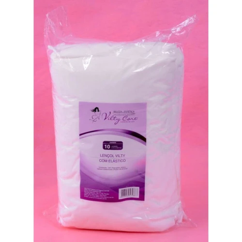 VILTY CARE LENCOL COM ELASTICO 2 15X0 90CM COM 10
