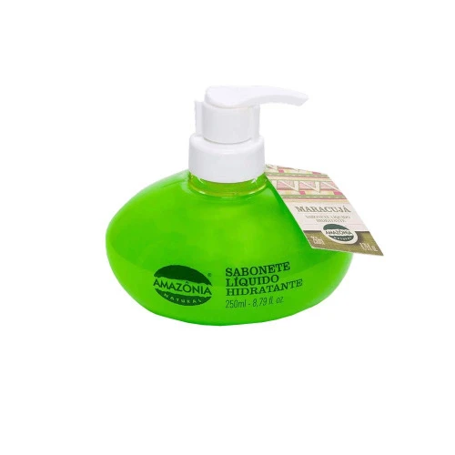 SABONETE LÍQUIDO HIDRATANTE MARACUJÁ 250ML AMAZÔNIA NATURAL