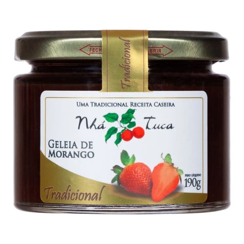 GELÉIA NHA TUCA MORANGO VD 190G
