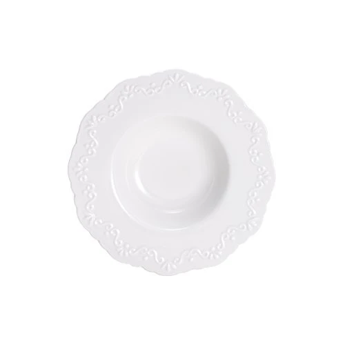 CJ 4 PRATOS ROJEMAC 13CM PORCELANA PARA ESPAGUETE