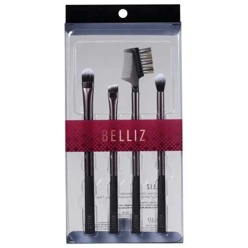 CONJUNTO PINCEIS BELLIZ UNIQ PARA OLHOS PR 1 4UN