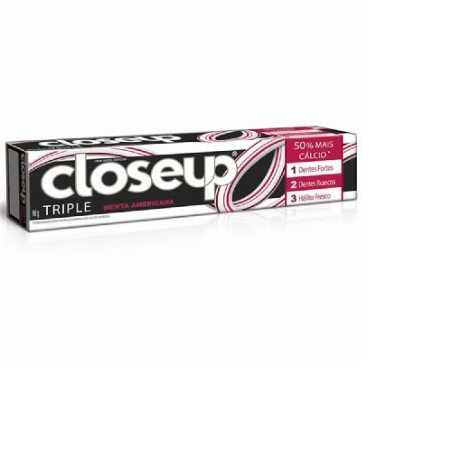 CREME DENTAL MENTA AMERICANA CLOSEUP TRIPLE CAIXA 70G