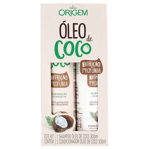 KIT SH COND ORIGEM 300ML ÓLEO DE COCO