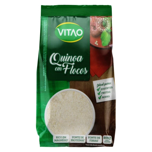 QUINOA EM FLOCOS VITAO PACOTE 200G