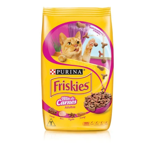 ALIMENTO GATO FRISKIES 500G MIX CARNES